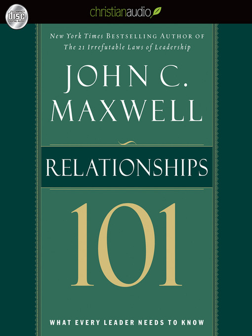 Title details for Relationships 101 by John C. Maxwell - Wait list